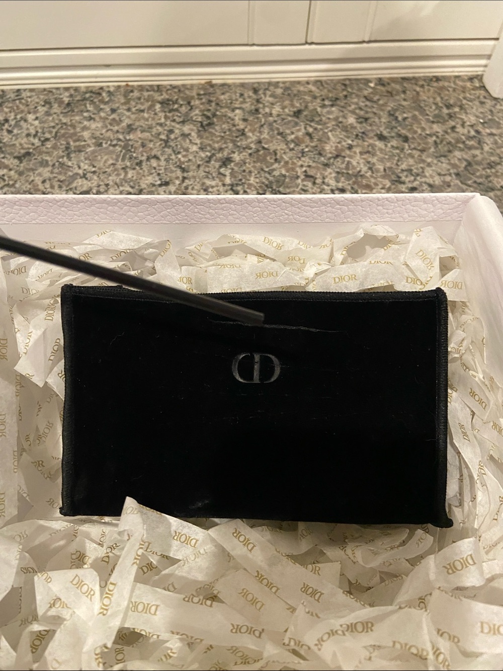 DIOR NWOT Rouge Minaudière Clutch/Lipstick Set - Picture 5 of 5